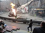 Potsdam, Filmpark Babelsberg - Stuntshow im Vulkan